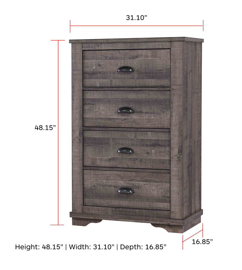 CORALEE CHEST GREY