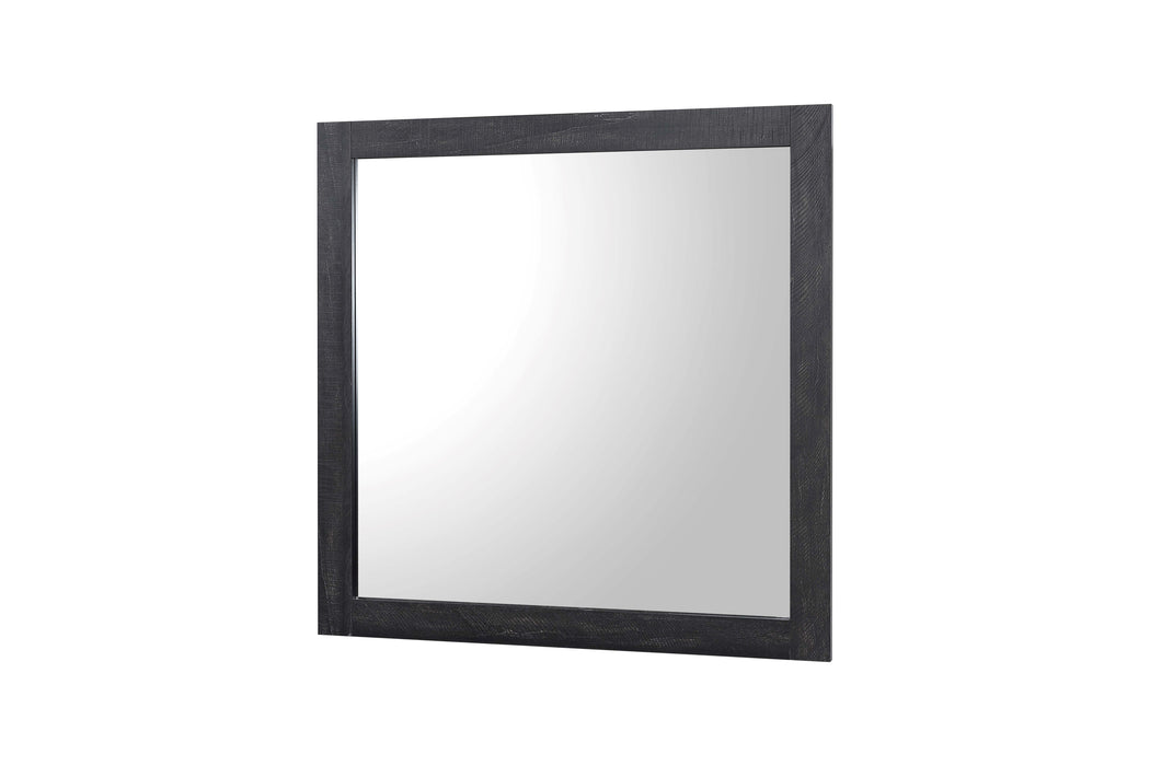REMINGTON DRESSER MIRROR CHALK/EBONY