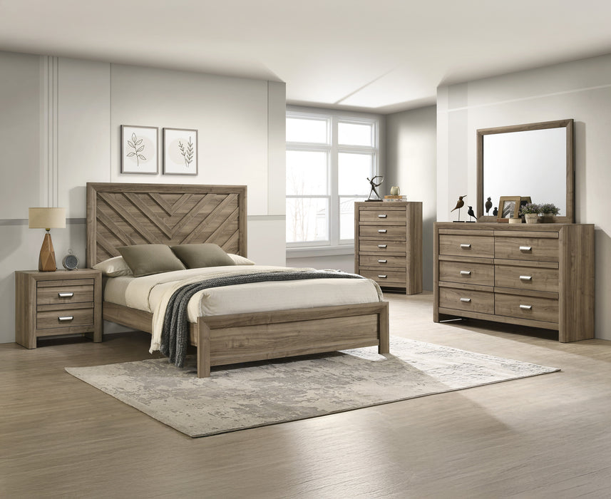 VALOR DRESSER-LIGHT BROWN