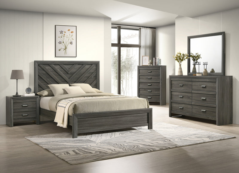 VALOR DRESSER MIRROR-GREY