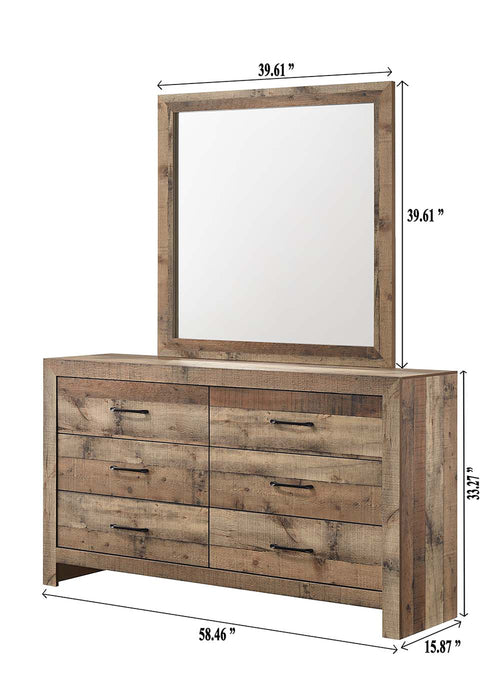 ELMER DRESSER MIRROR