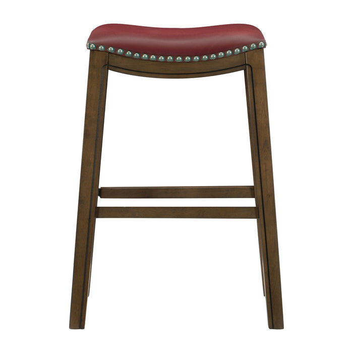 Ordway - 29 Pub Height Stool, Red