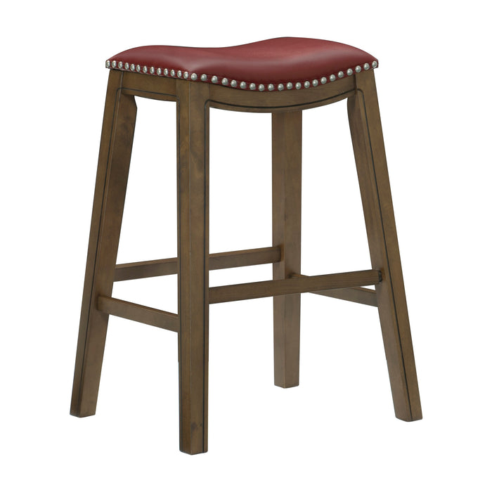 Ordway - 29 Pub Height Stool, Red