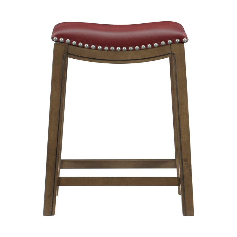 Ordway - 24 Counter Height Stool, Red