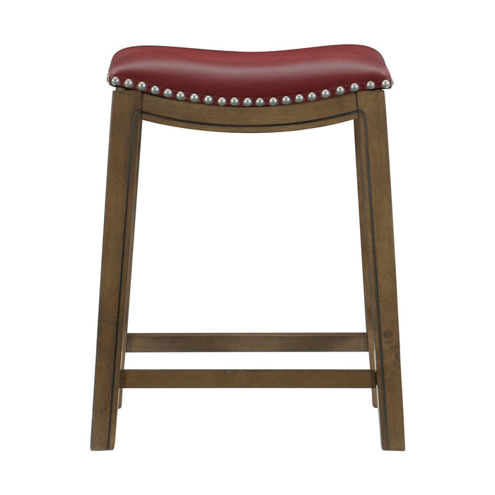 Ordway - 24 Counter Height Stool, Red