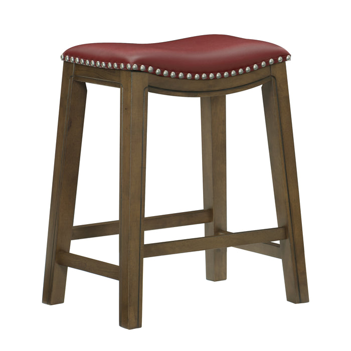 Ordway - 24 Counter Height Stool, Red