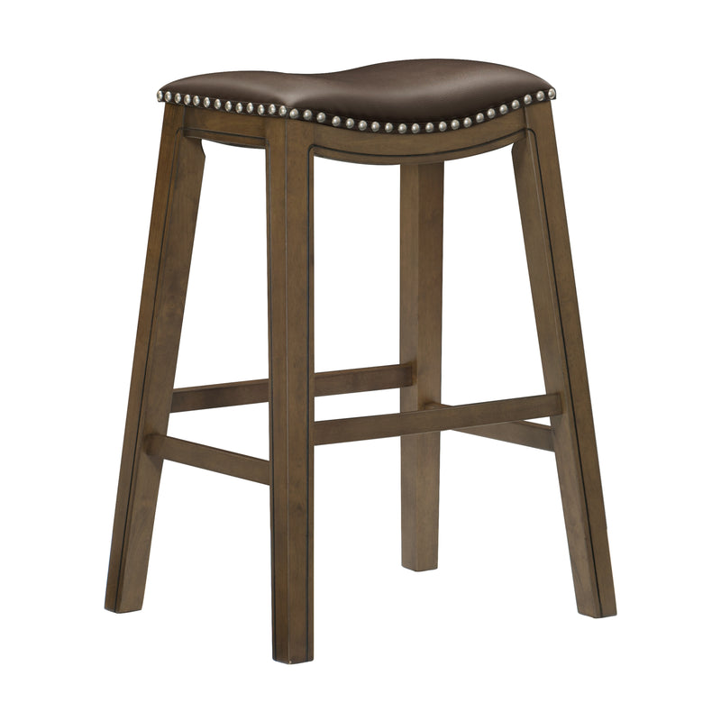 Ordway - 29 Pub Height Stool, Brown