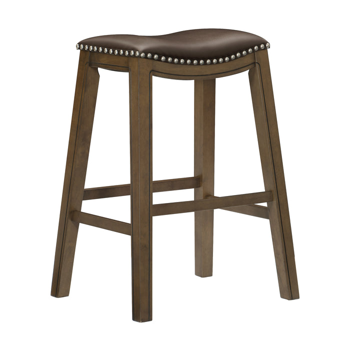 Ordway - 29 Pub Height Stool, Brown