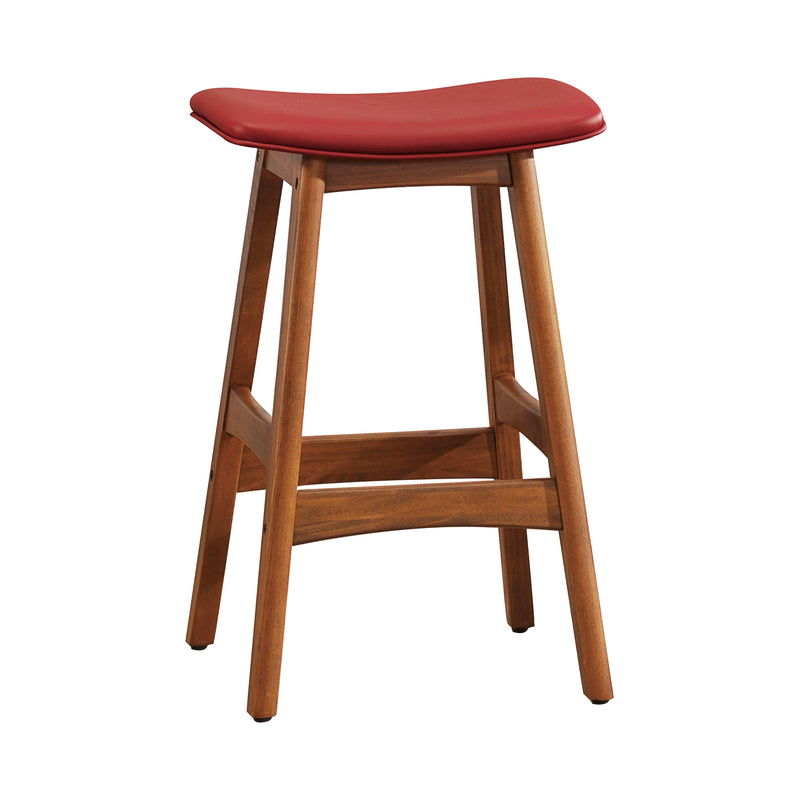 Ride - Counter Height Stool, Matt Red