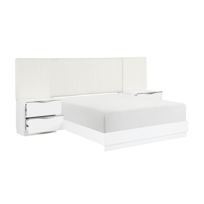 Linea - 5pc Set California King Wall Bed (CK+2NS+2NS-P)