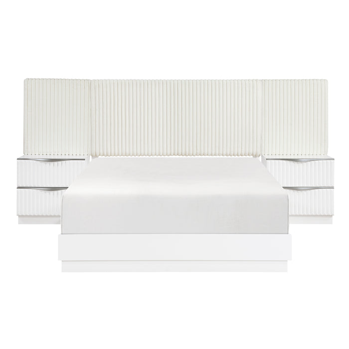 Linea - 5pc Set California King Wall Bed (CK+2NS+2NS-P)