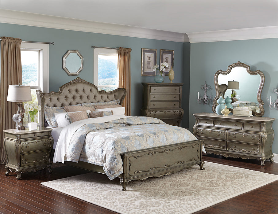 Florentina - (3)Queen Wing Bed