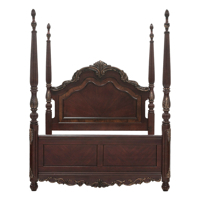 Deryn Park - (4)California King Poster Bed