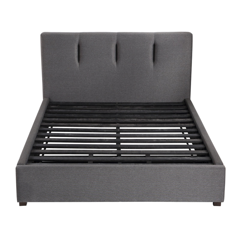 Aitana - (4) Full Platform Bed with Storage Footboard