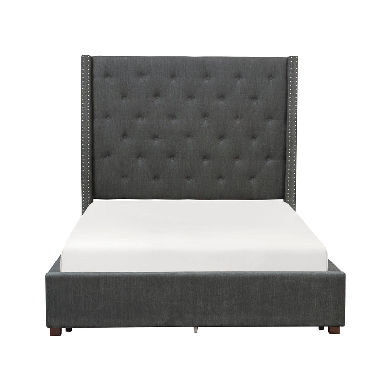 Fairborn - (3)Full Platform Bed with Storage Footboard