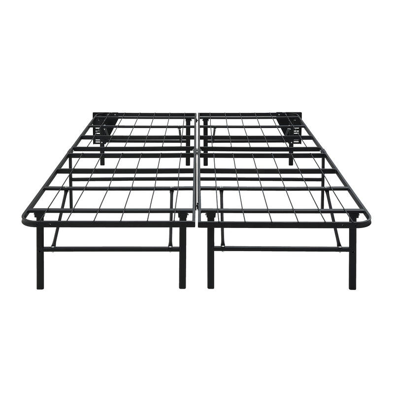Elevated - Full Foldable Metal Platform Bed Frame, Toolless