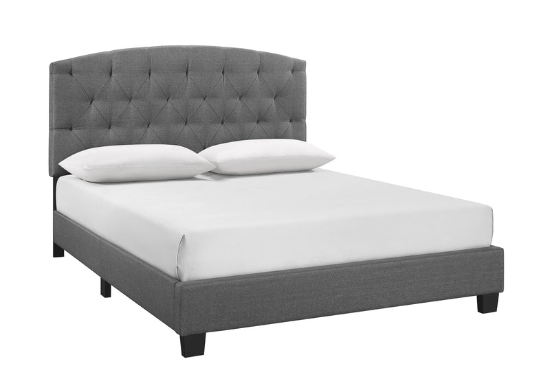 - Full Platform Bed in a Box, Gray