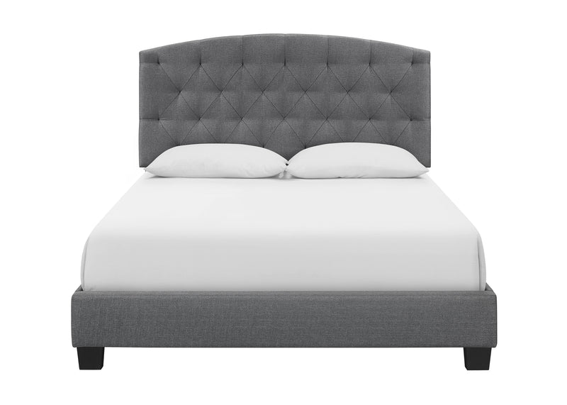 - Full Platform Bed in a Box, Gray
