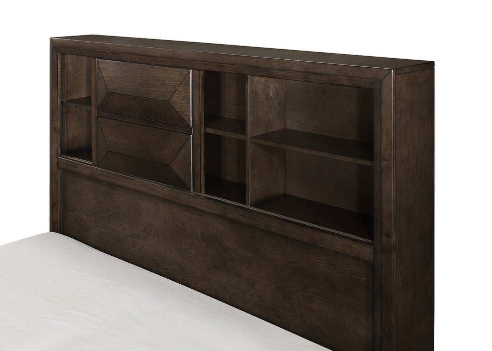 Chesky - (3)Eastern King Platform Bed with Footboard Storage