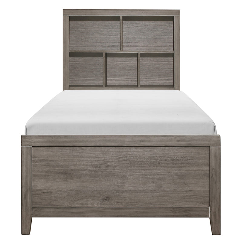 Woodrow - (3) Twin Platform Bed