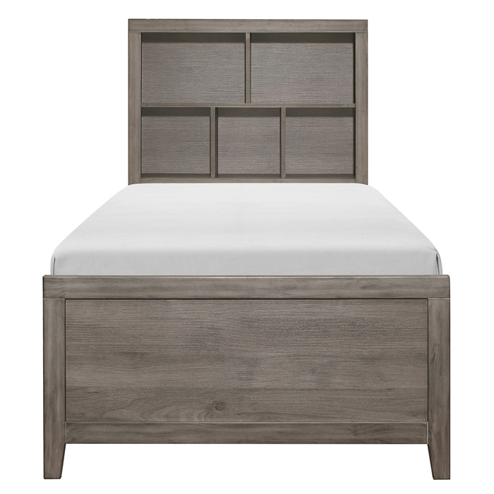 Woodrow - (3) Twin Platform Bed