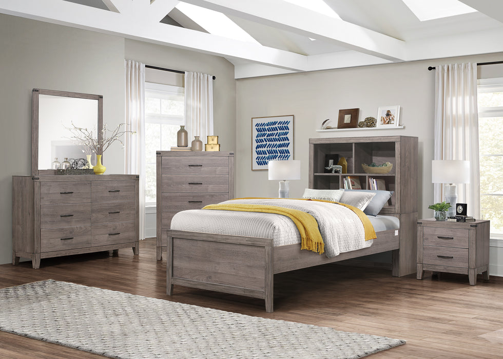 Woodrow - (3) Twin Platform Bed