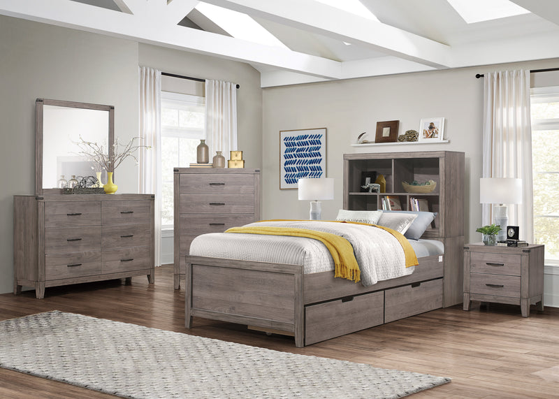 Woodrow - (3) Twin Platform Bed