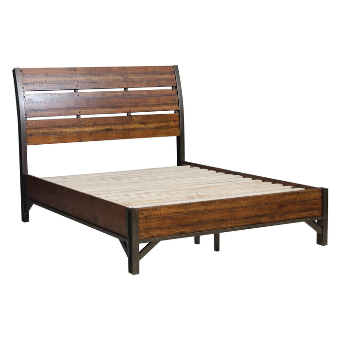 Holverson - (3)California King Platform Bed