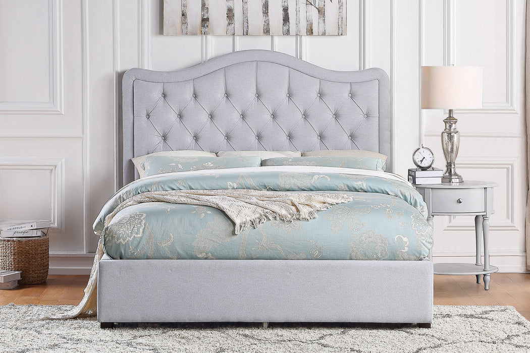 Toddrick - (4) California King Platform Bed with Storage Drawers