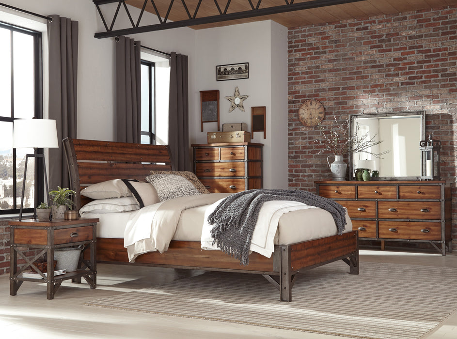 Holverson - (3)Eastern King Platform Bed