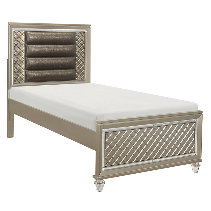 Loudon - (3) Twin Platform Bed