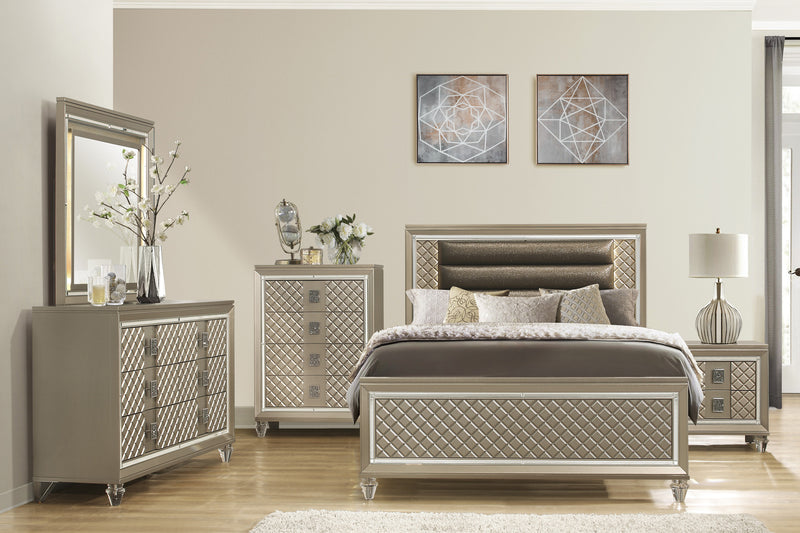 Loudon - (3) Full Platform Bed