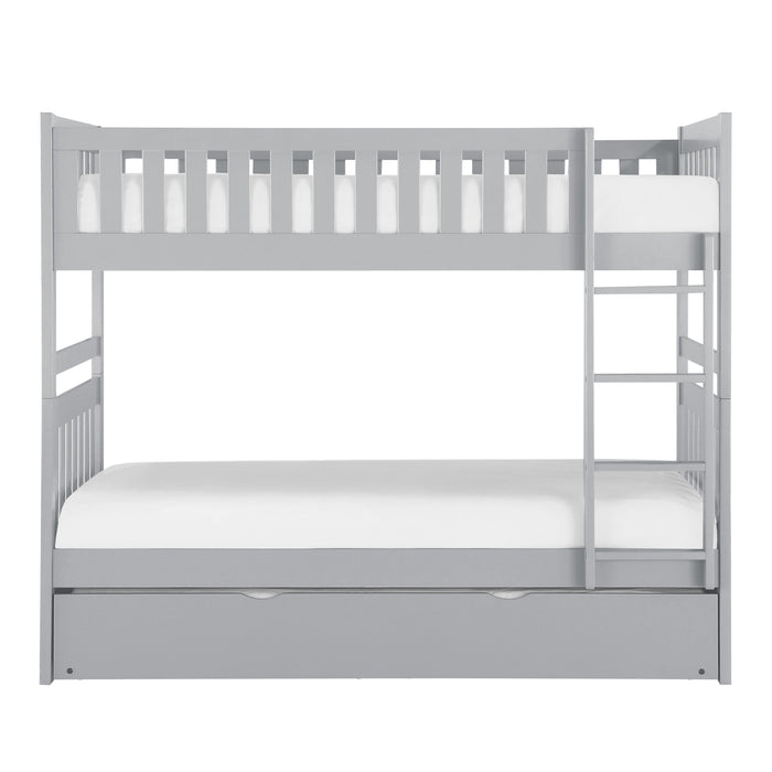 Orion - (4) Twin/Twin Bunk Bed with Twin Trundle