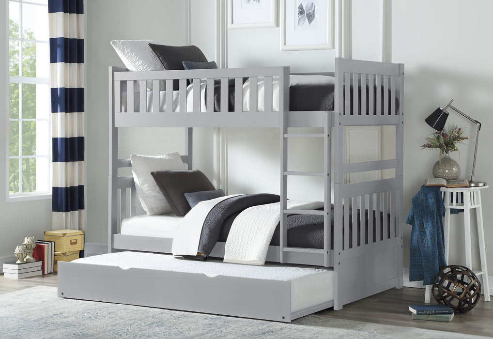 Orion - (4) Twin/Twin Bunk Bed with Twin Trundle