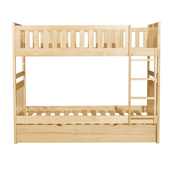 Bartly - (4) Twin/Twin Bunk Bed with Twin Trundle