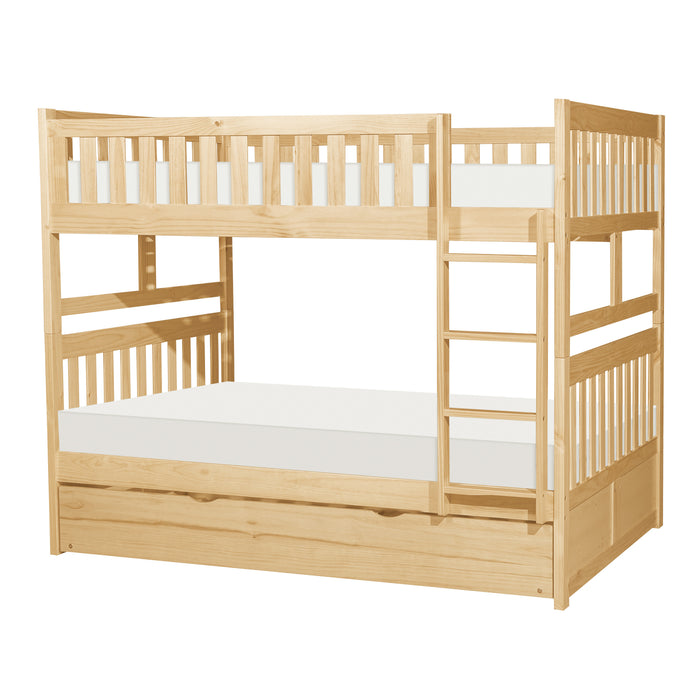Bartly - (4) Full/Full Bunk Bed with Twin Trundle