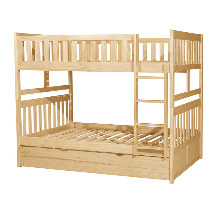 Bartly - (4) Full/Full Bunk Bed with Twin Trundle