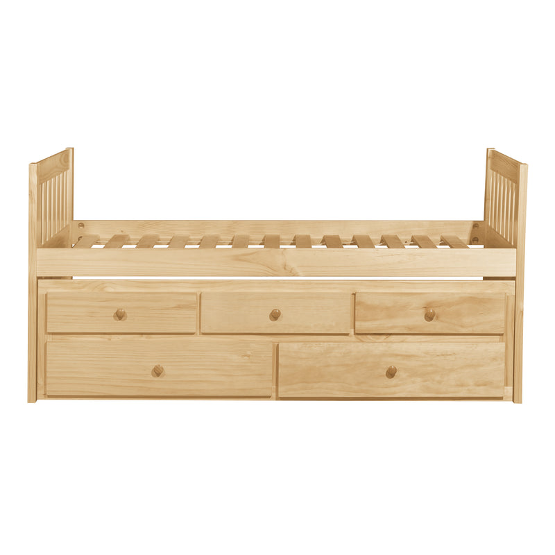 Bartly - (2) Twin/Twin Trundle Bed