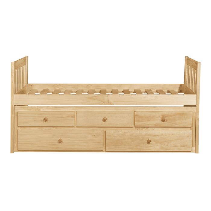 Bartly - (2) Twin/Twin Trundle Bed