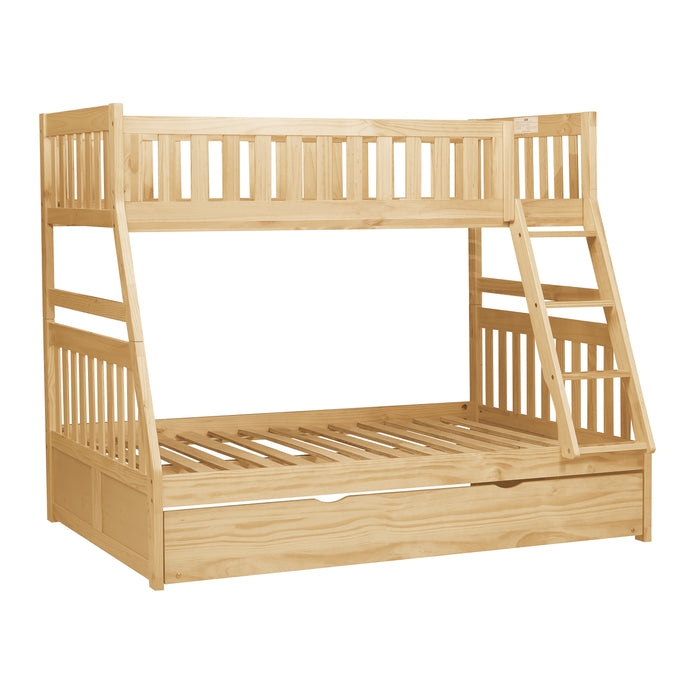 Bartly - (4) Twin/Full Bunk Bed with Twin Trundle