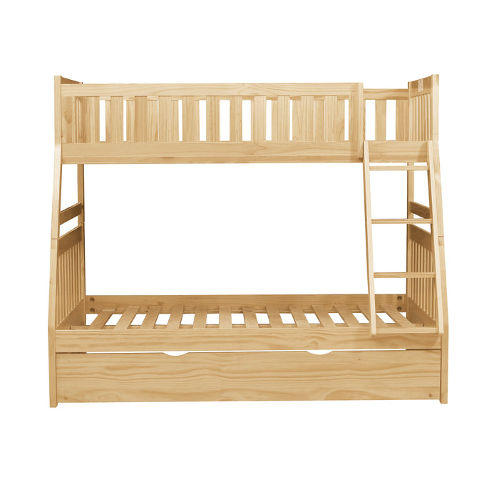 Bartly - (4) Twin/Full Bunk Bed with Twin Trundle