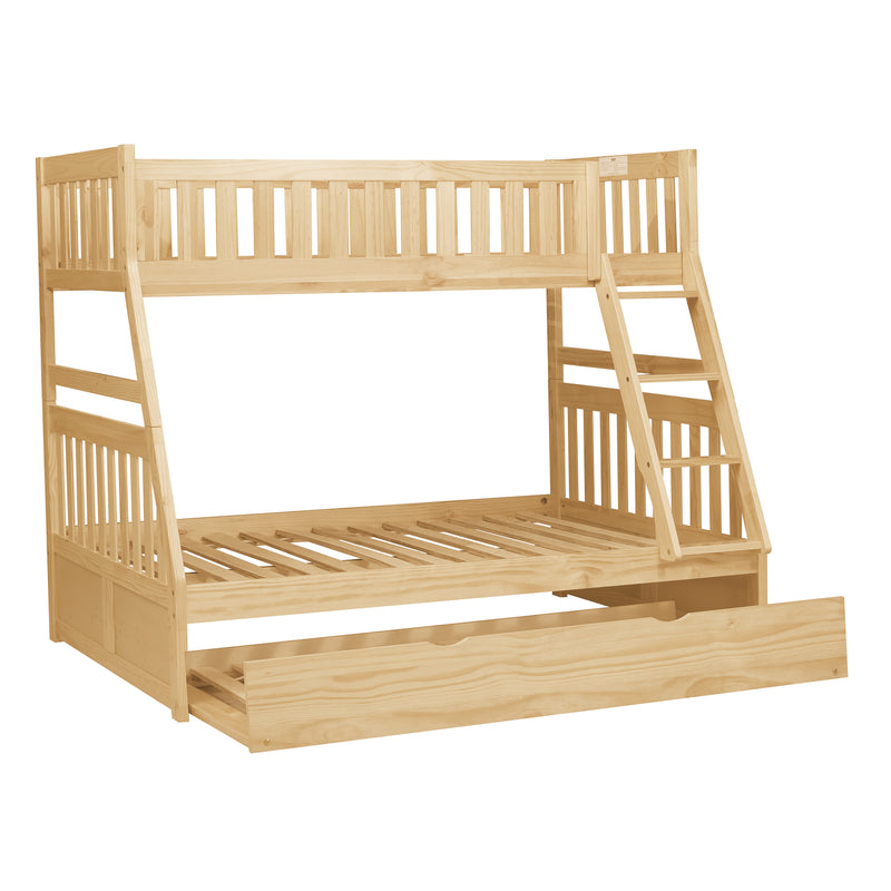 Bartly - (4) Twin/Full Bunk Bed with Twin Trundle