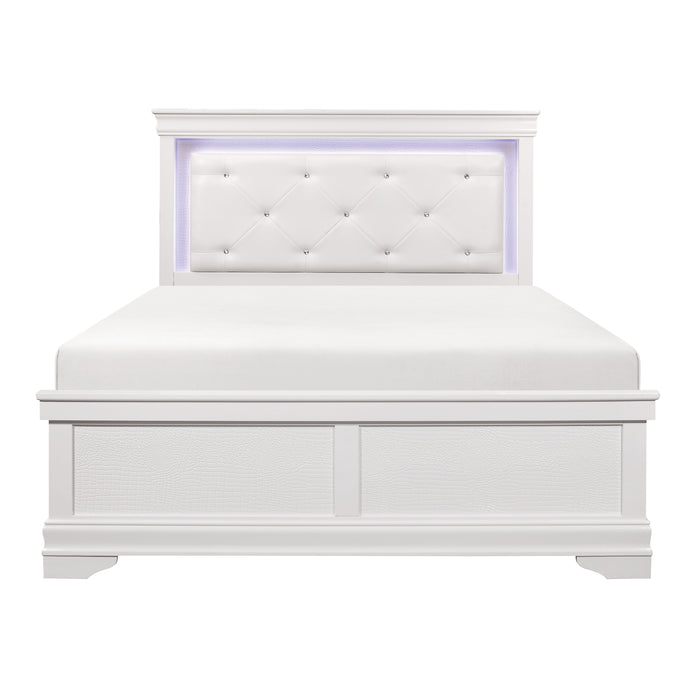 Lana - (2) California King Bed with LED Lighting