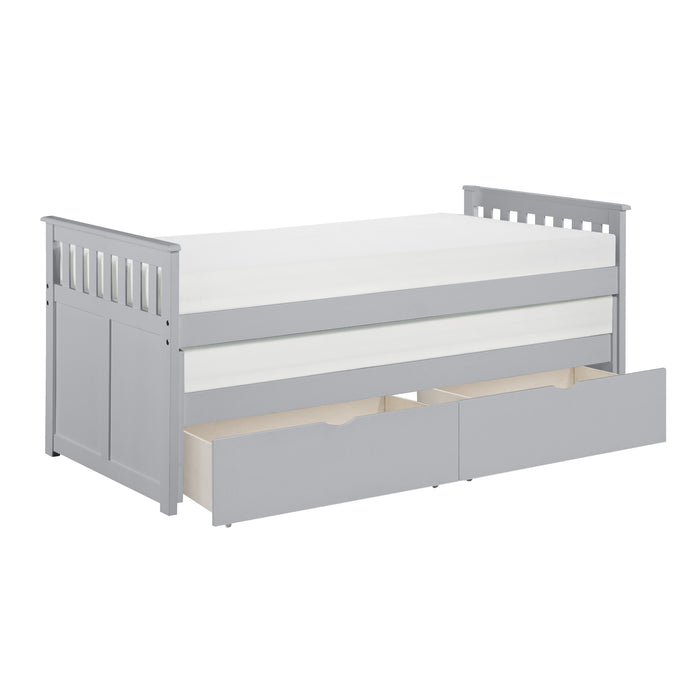 Orion - (4) Twin/Twin Bed with Storage Boxes