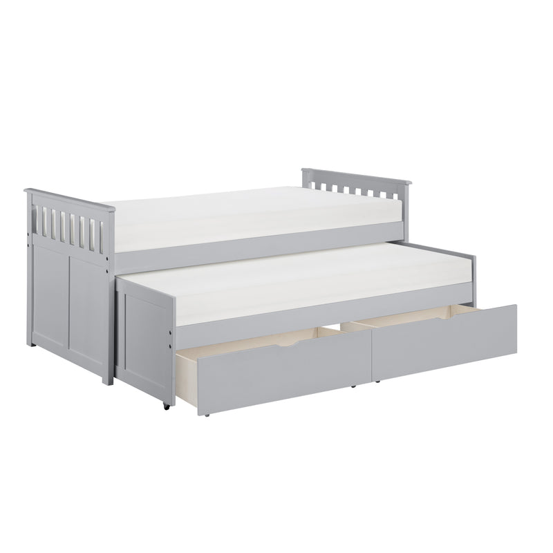 Orion - (4) Twin/Twin Bed with Storage Boxes