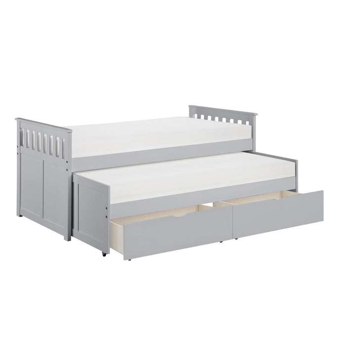 Orion - (4) Twin/Twin Bed with Storage Boxes