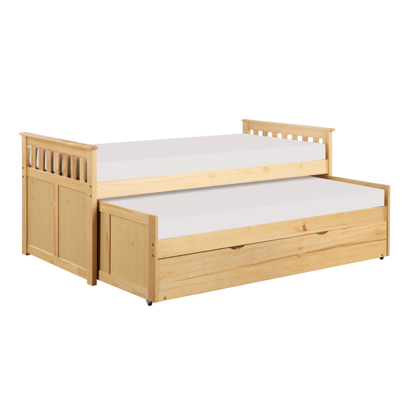 Bartly - (4) Twin/Twin Bed with Twin Trundle