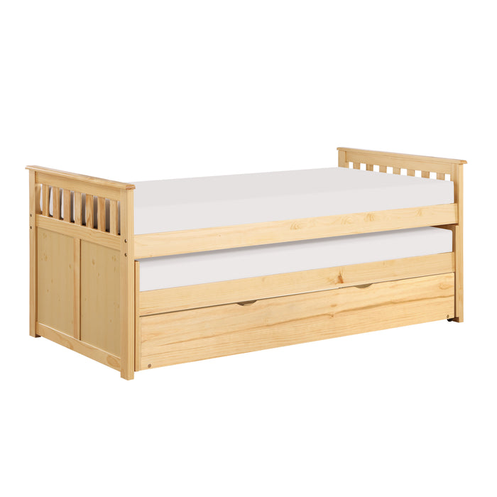 Bartly - (4) Twin/Twin Bed with Twin Trundle