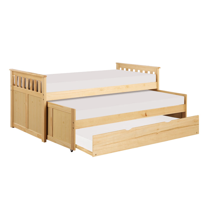 Bartly - (4) Twin/Twin Bed with Twin Trundle