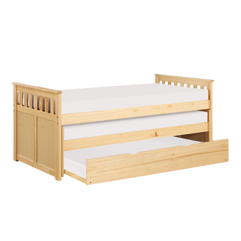 Bartly - (4) Twin/Twin Bed with Twin Trundle